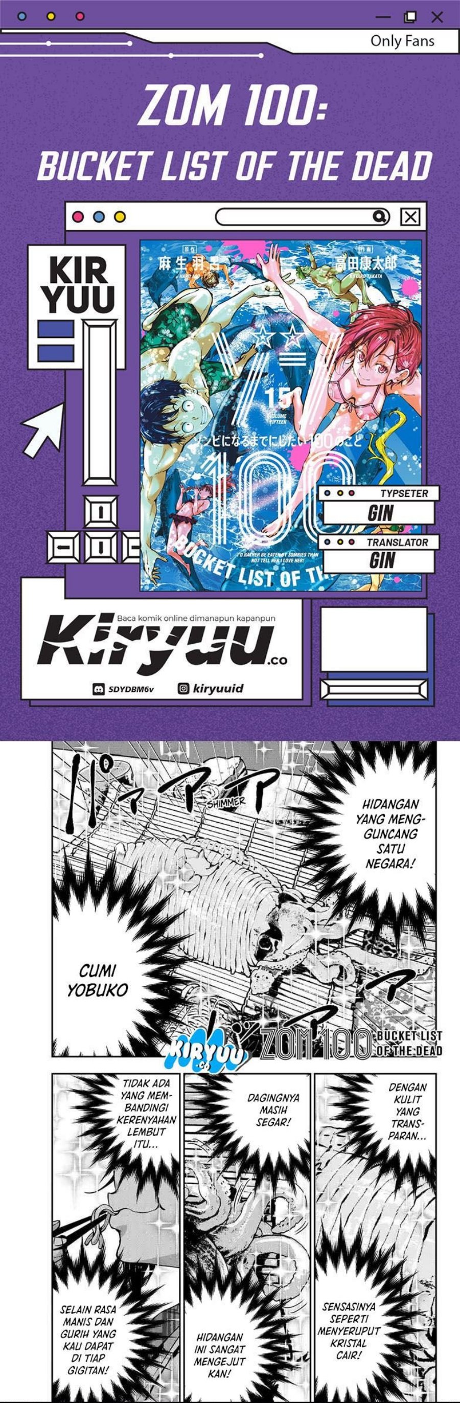 Zombie 100 ~Zombie ni Naru Made ni Shitai 100 no Koto~ Chapter 54 Gambar 1